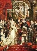 Peter Paul Rubens the proxy marriage of marie de medicis Sweden oil painting artist